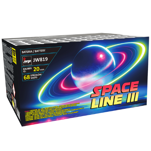 Bateria SPACE LINE III 68 strzałów - JW819 Jorge