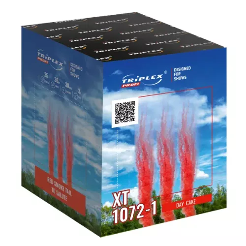 Bateria dzienna DAY CAKE RED 25 strzałów - XT1072-1 Triplex