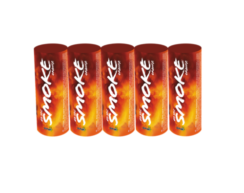 Świece dymne pomarańczowe - CB290O Color Bum 5 sztuk