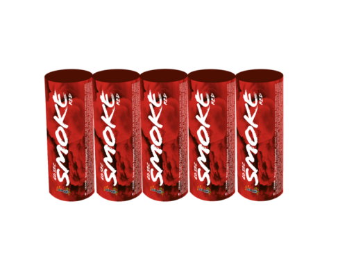 Świece dymne czerwone - CB290R Color Bum 5 sztuk