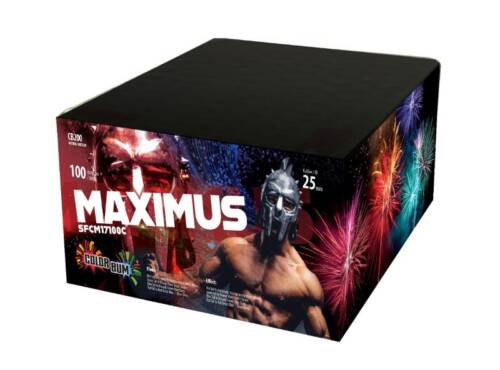 Wyrzutnia MAXIMUS Color Bum 100 strzałów - CB200 Zom Bum SFCM17100C