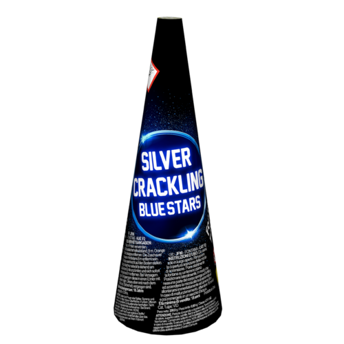 Wulkan SILVER CRACKLING BLUE STARS - JF90 Jorge 1 sztuka