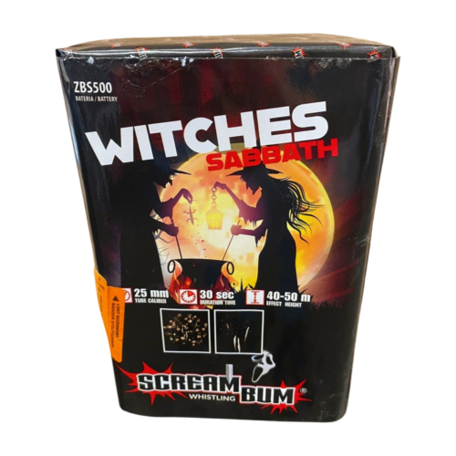 Wyrzutnia WITCHES SABBATH Scream Bum 25 strzałów - ZBS500 Zom Bum
