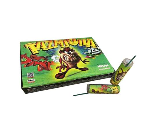 Wirujące bączki z crackingiem TAZMANIA DP1T Klasek 18 sztuk