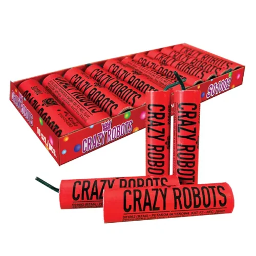 Petardy CRAZY ROBOTS - S01002 Triplex 10 sztuk