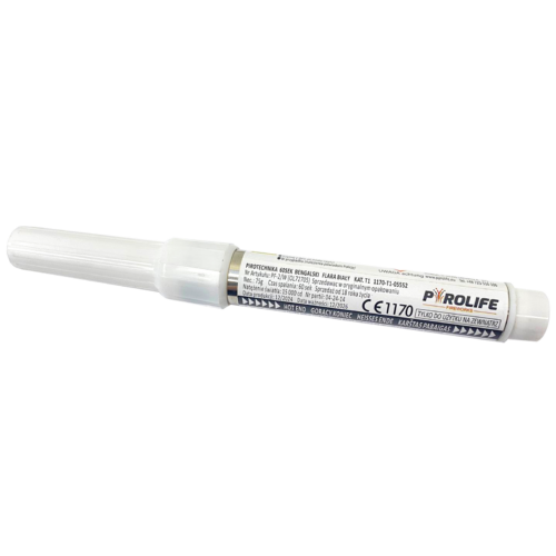 Flara ręczna biała 60sek PF-2 Pyrolife
