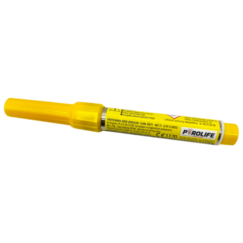 Flara ręczna żółta 60sek PF-2 Pyrolife