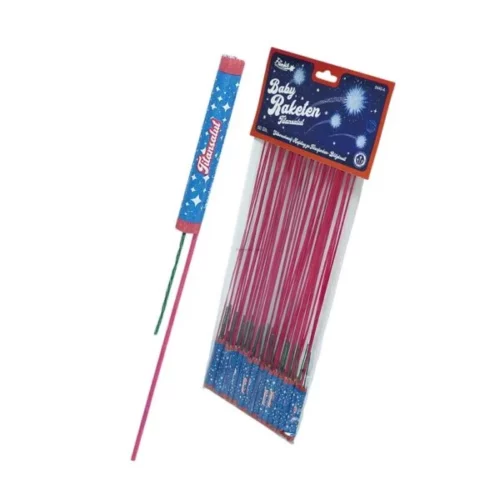 Mini Rakietki Baby-Raketen Titansalut 0440A Funke 50szt