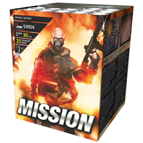 Bateria MISSION 25 strzałów 53954 Jorge