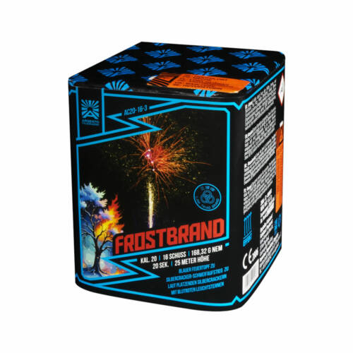 Bateria FROSTBRAND 16 strzałów - AC20-16-3 Argento by Funke
