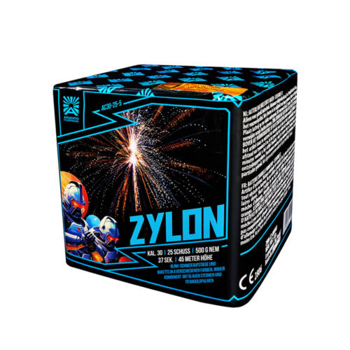 Bateria ZYLON 25 strzałów - AC30-25-5 Argento by Funke