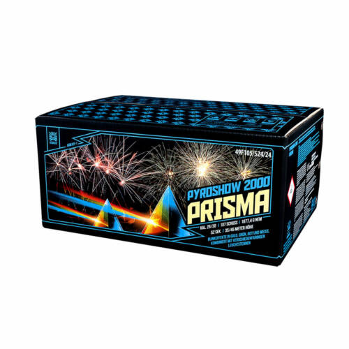 Pokaz Pyroshow 2000 PRISMA 107 strzałów  ACM107-1 Argento