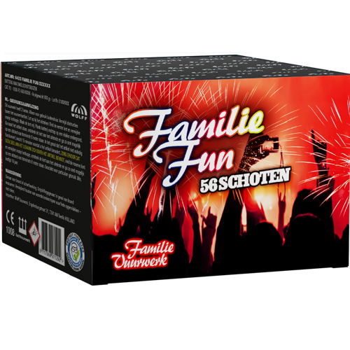 Bateria FAMILIE FUN 56 strzałów 6423 Wolff