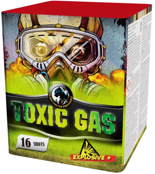 Bateria TOXIC GAS 16 strzałów - CLE4127 / 1630MIX SRPYRO