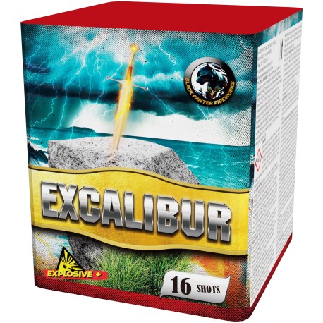 Bateria EXCALIBUR 16 strzałów - CLE4127 / 1630MIX SRPYRO