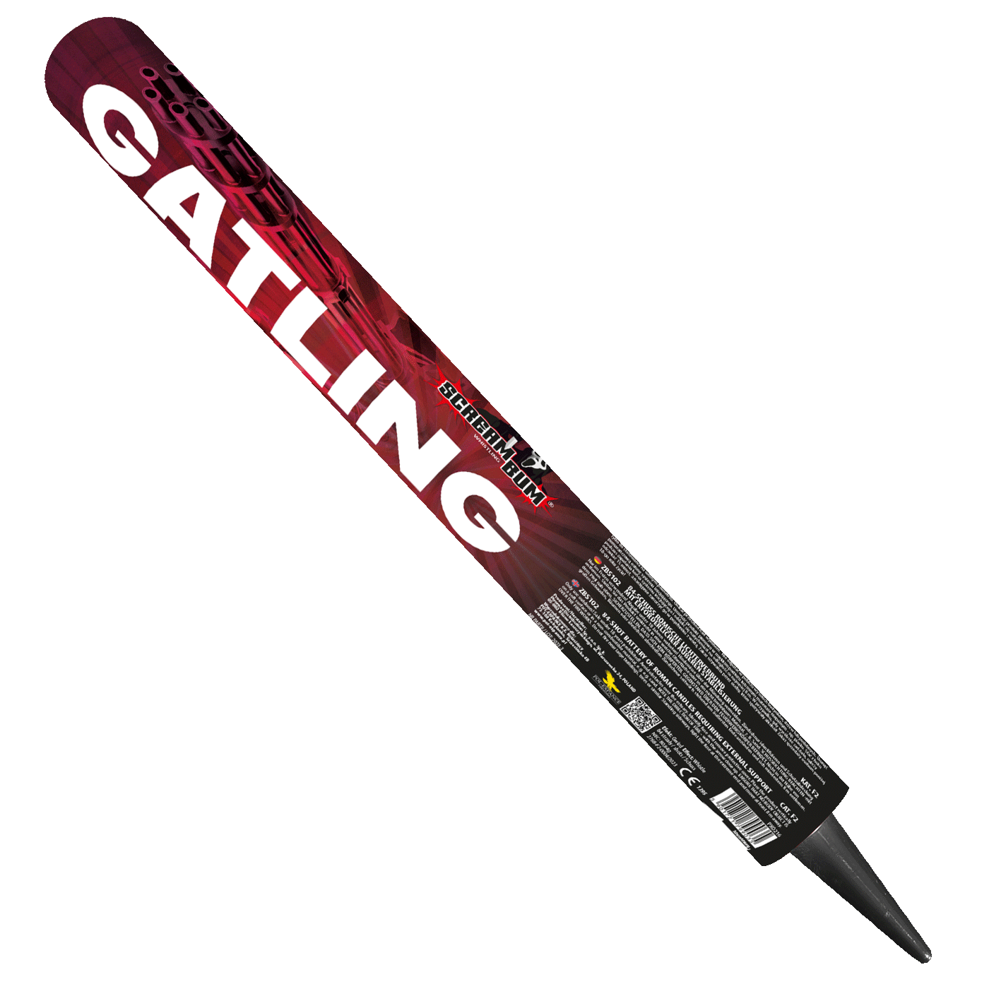 Bateria rzymskich ogni GATLING WHISTLING - ZBS102 ZomBum  - 84 strzały