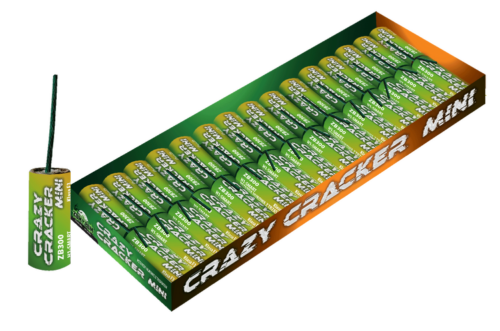 Petardy hukowe z TRZASKIEM CRAZY CRACKER MINI Zombie Explosion - ZB300 ZomBum 30 sztuk