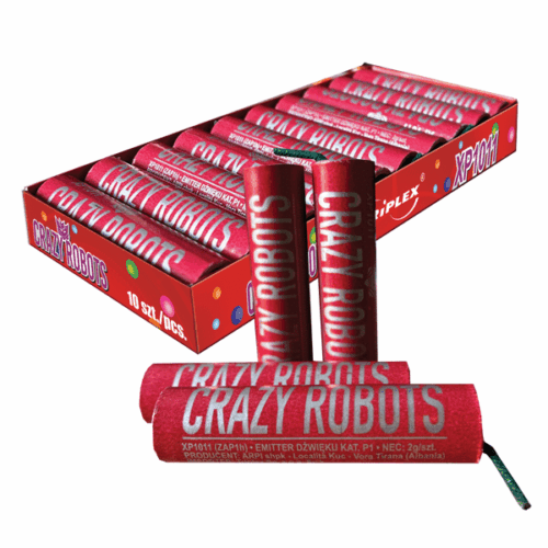Emitery dźwięku CRAZY ROBOTS XP1011 Triplex 10 sztuk