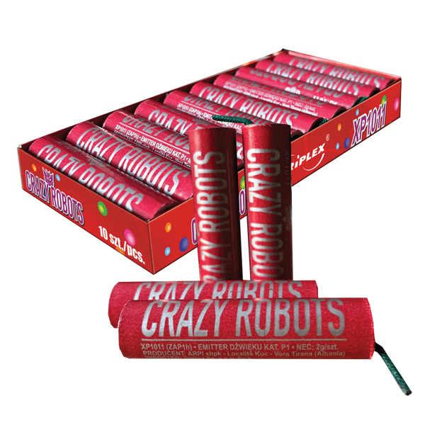 Emitery dźwięku CRAZY ROBOTS XP1011 Triplex 10 sztuk
